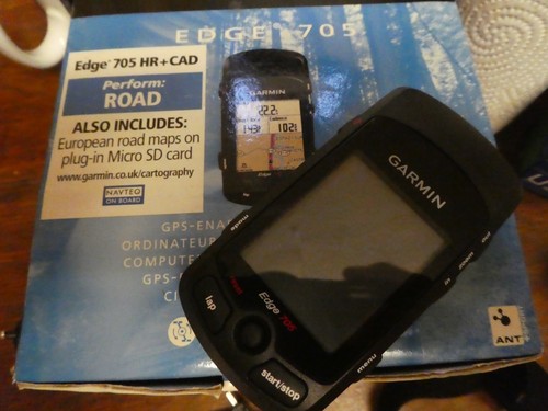 Garmin edge 705 boxed with - edge,