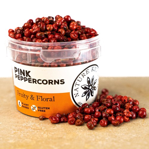 Pink peppercorns 30g pot - |, red