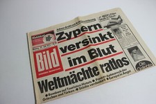 Bildzeitung 22.07.1974 July