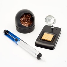 VGC!… SOLDERING EQUIPMENT … includes Wire Cleaner, Solder Stand, Solder Sucker