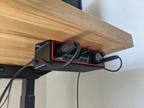 Under desk mount - mount, focusrite