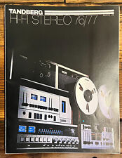 Tandberg HiFi Catalog 1976