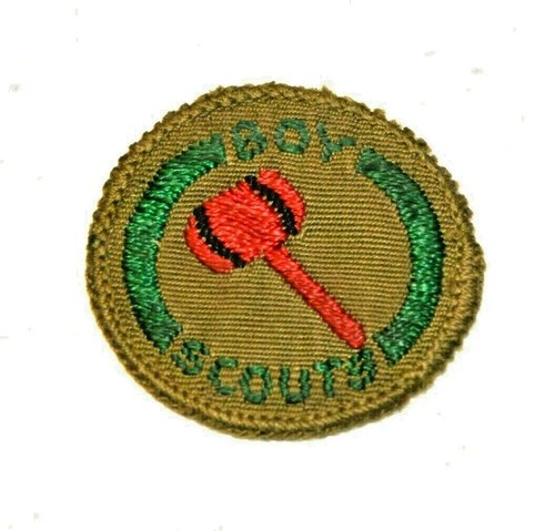 Red gavel boy - red, scout