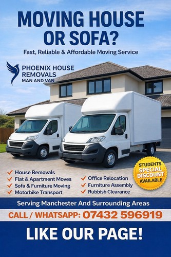 Man and van - van, hire