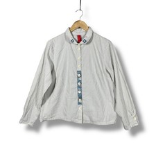 Ewa i Walla Striped Button Up