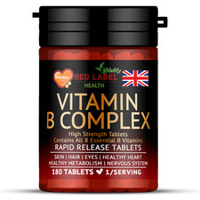 B Complex Vitamin - 180 High