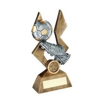 Silver gold football boot - silver,