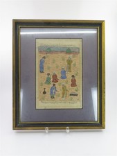 Framed Illuminated Manuscript