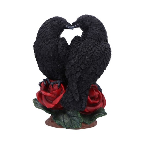 Raven romance gothic figurine - gothic,