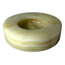 Vintage Chunky Onyx Ashtray