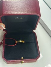 Cartier 5.5mm Love Ring Size