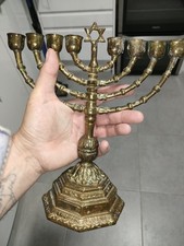Antique Jewish Menorah Candle