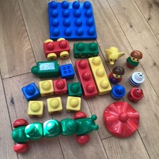 Vintage Lego Duplo Primo Building Blocks Bundle