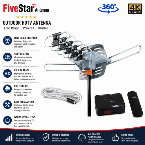 Hdtv 1080p outdoor amplified - hdtv,