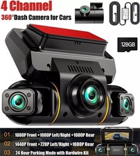 4 Channel Dash Cam 1080P Car