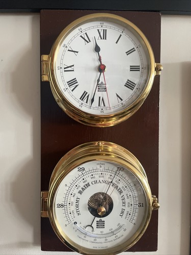 Sewills clock and barometer - clock,