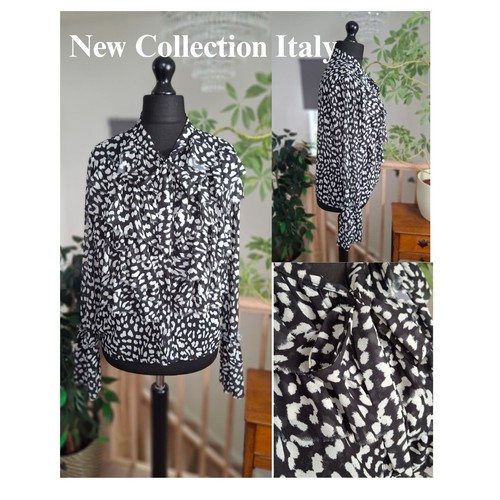 Black ladies blouse - blouse, top
