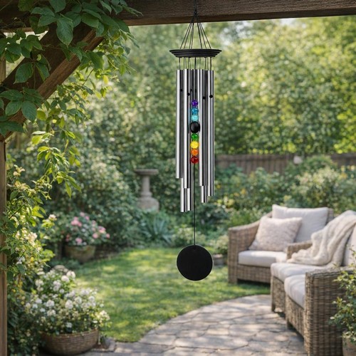 Large wind chimes chakra - large,