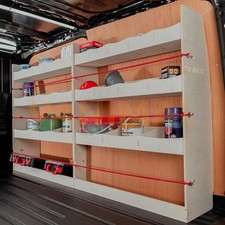 Renault Trafic 2001-2014 LWB Full Length Driver Side Ply Van Racking