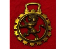 Antique Cast Horse Brass of a