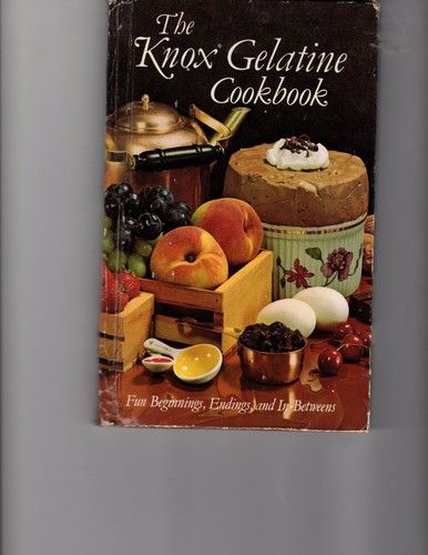 The knox gelatine cookbook - the, cookbook.