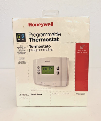 Honeywell rth2300b day - honeywell, 5-2