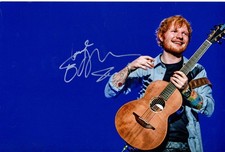 Ed Sheeran Signed Autographed