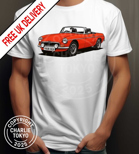 Mgb roadster shirt classic - roadster, t
