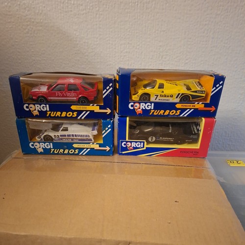 Corgi turbos porsche 956 - x4,