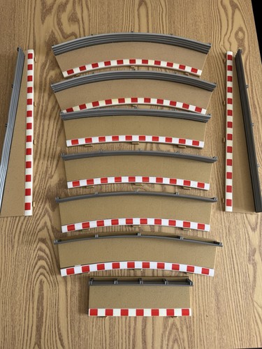Scalextric borders kerbs - borders, and
