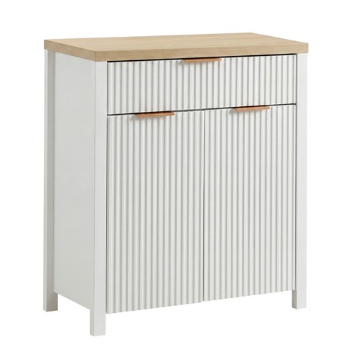 Wooden cabinet ribbed front - wooden,