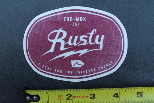Rusty surfboards burgundy red - surfboards,