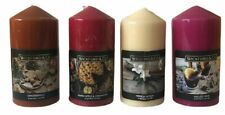 WICKFORD CO.  ASSORTED SCENTED PILLAR CANDLES 