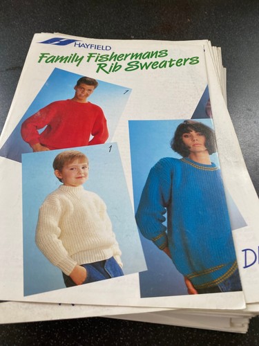 New hayfield family fishermans - new,