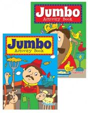 2 x JUMBO PUZZLES BOOKS KIDS