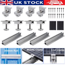 Solar Panel Rail Holder Kit