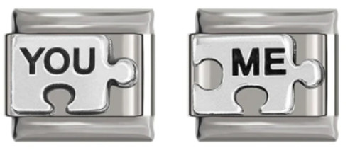 Italian charm bracelet - italian, link