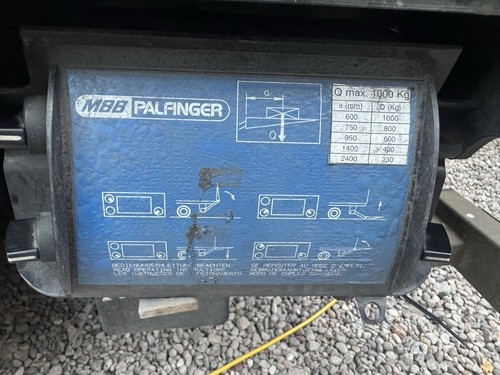 Mbb palfinger 1000kg tail - palfinger, lift