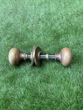 Pair Of Vintage Brass Door