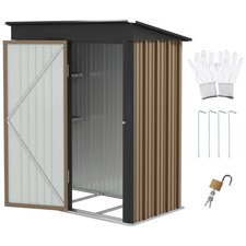 Outsunny Steel Garden Shed