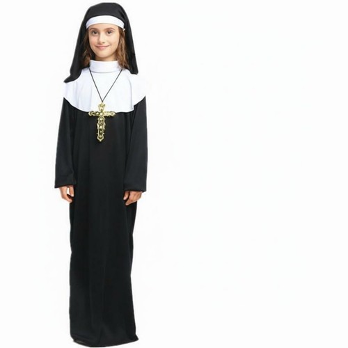 Girls nun costume - girls, long