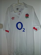 England Rugby Shirt XXL men's Jersey Short Sleeve BNWT Umbro Free Postage