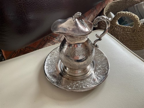 Vintage silver plated cream - vintage, or