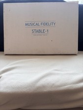 Musical Fidelity Stable 1 Isolation Table Brand New