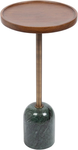 Shorrock round mango wood - wood, side