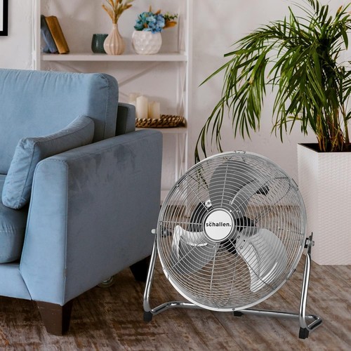 Chrome high velocity fan - 14",