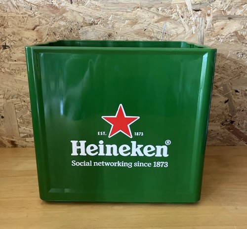 Heineken beer crate and - beer, ice
