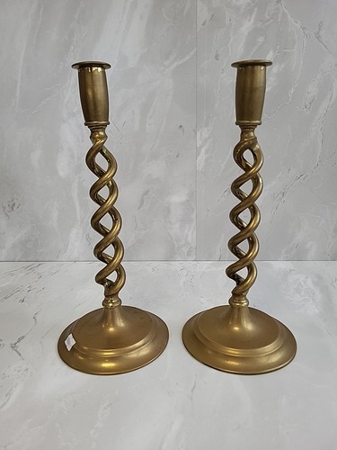 Brass twisted stem - stem, decorative