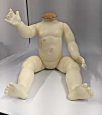 Vintage Baby mannequin 1950s hard plastic 19" tall chest 14" movable limbs