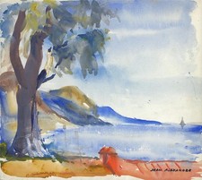 Jean Dryden Alexander - Watercolour Painting - New Zealand Landscape